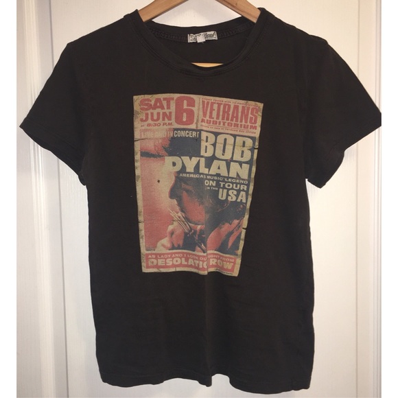 Vintage Bob Dylan Concert Babydoll Tee 